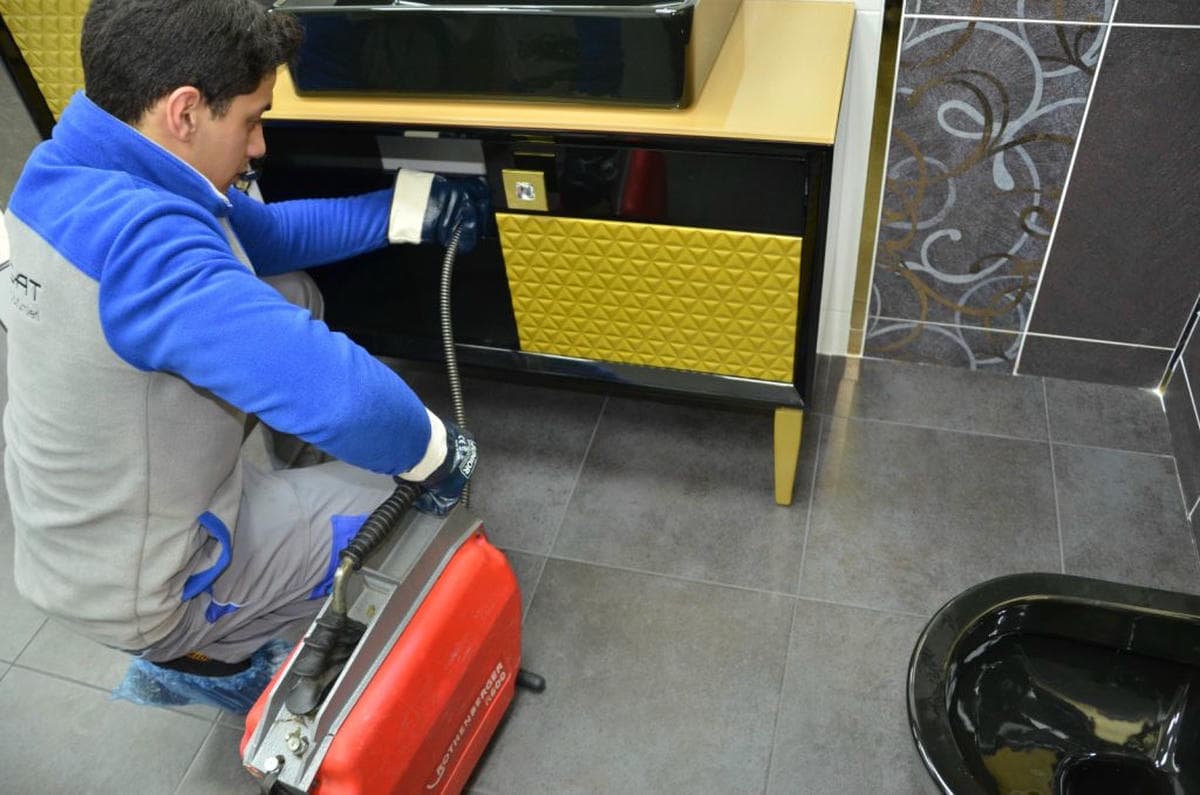 Lavabo tıkanıklık açma